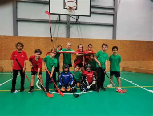 Floorball afternoon with PBISP