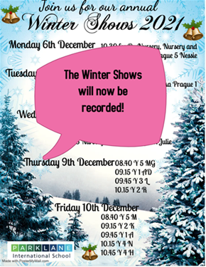 Primary winter shows