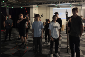 Year 10 and Year 12 computer science students visited Warhorse Studios, a top Czech game developer, learning about game dev careers and touring the motion capture studio.