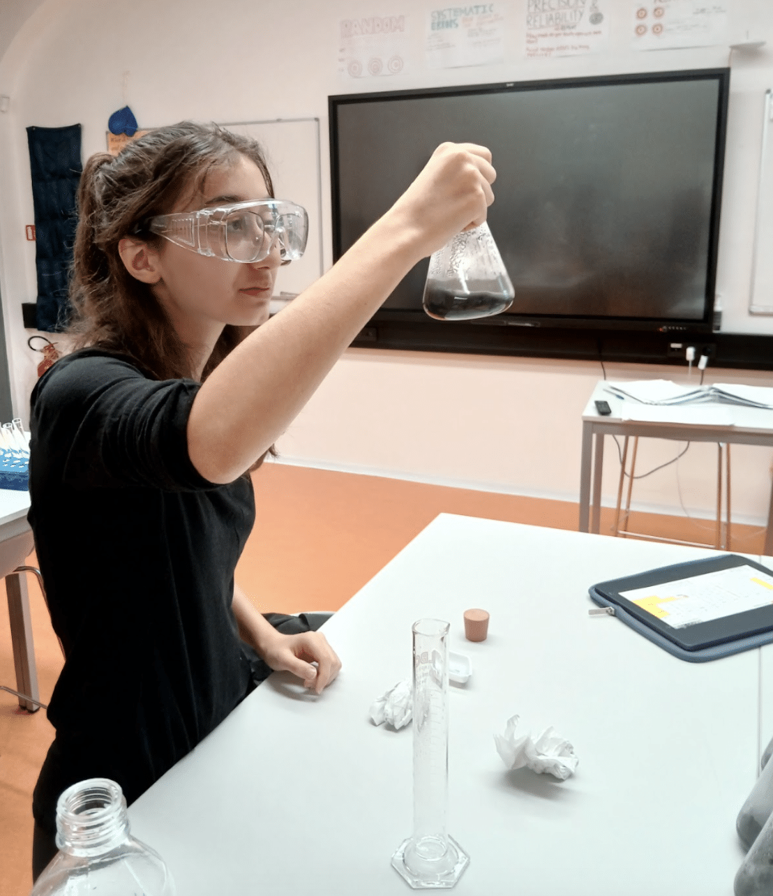 Year 13 students completed their practical work for their Biology, Chemistry, and Physics IAs