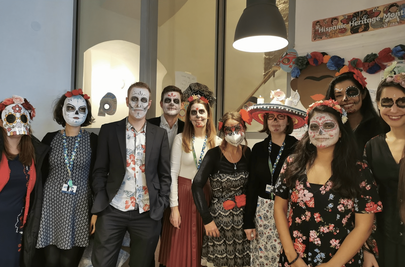 Invitation to el Día de los muertos