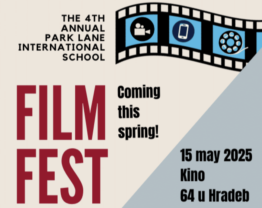 An Invitation to Aspiring Filmmakers, Storytellers, and Actors for the upcoming Student Film Festival and Competition hosted by Park Lane International School.